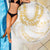 Aloha Lei Onaona Beach Blanket Beige Hawaiian Tribal Pattern