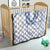 Aloha Lei Onaona Quilt Navy Blue Hawaiian Tribal Pattern