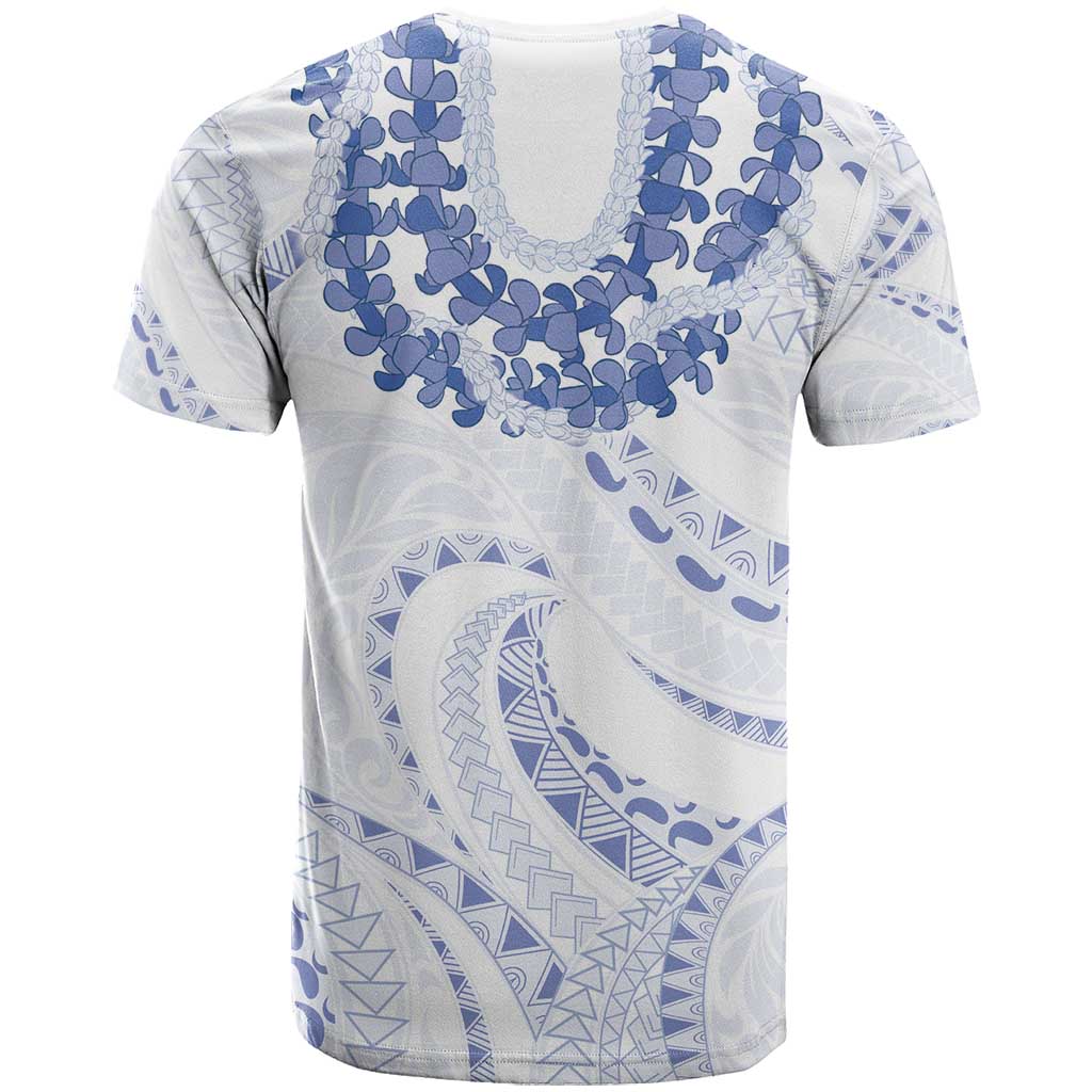 Aloha Lei Onaona T Shirt Navy Blue Hawaiian Tribal Pattern