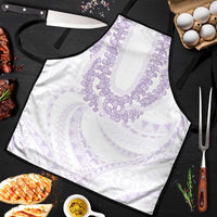 Aloha Lei Onaona Apron Purple Hawaiian Tribal Pattern - Polynesian Pride