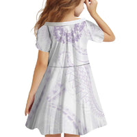 Aloha Lei Onaona Family Matching Off Shoulder Maxi Dress and Hawaiian Shirt Purple Hawaiian Tribal Pattern