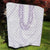 Aloha Lei Onaona Quilt Purple Hawaiian Tribal Pattern
