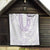 Aloha Lei Onaona Quilt Purple Hawaiian Tribal Pattern