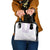 Aloha Lei Onaona Shoulder Handbag Purple Hawaiian Tribal Pattern