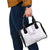 Aloha Lei Onaona Shoulder Handbag Purple Hawaiian Tribal Pattern