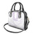 Aloha Lei Onaona Shoulder Handbag Purple Hawaiian Tribal Pattern