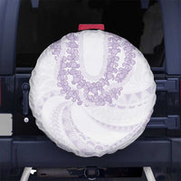 Aloha Lei Onaona Spare Tire Cover Purple Hawaiian Tribal Pattern