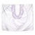 Aloha Lei Onaona Tapestry Purple Hawaiian Tribal Pattern