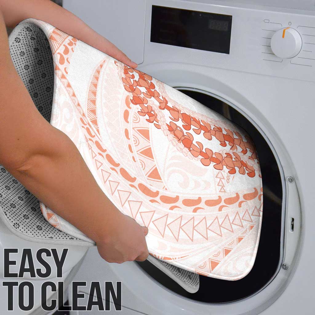 Aloha Lei Onaona Bathroom Set Red Hawaiian Tribal Pattern - Polynesian Pride