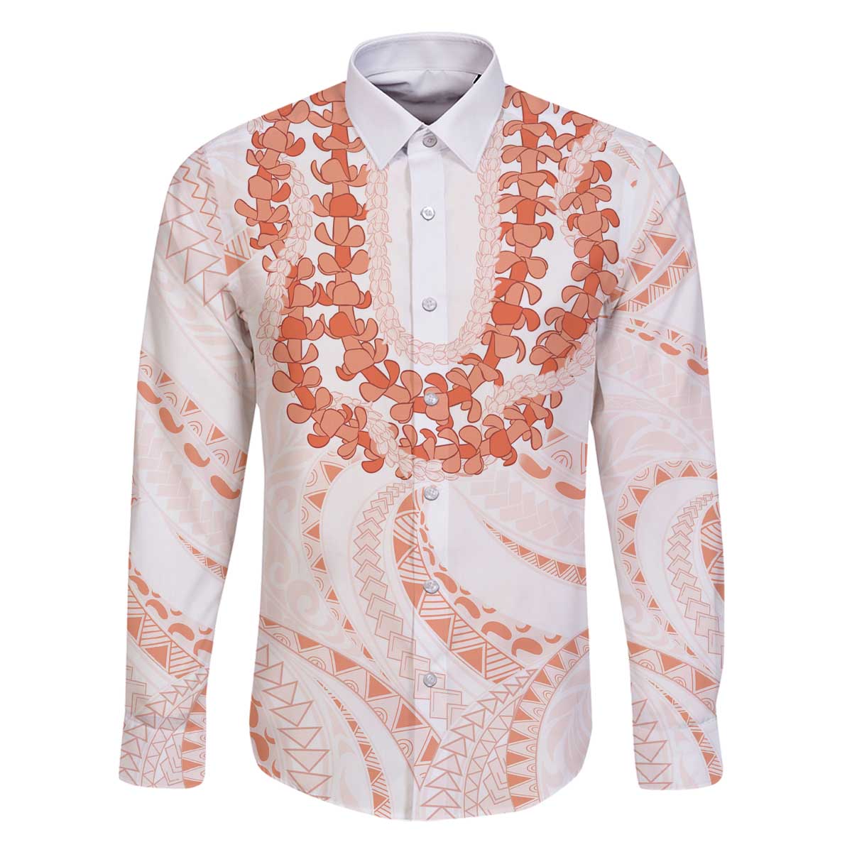 Aloha Lei Onaona Family Matching Off The Shoulder Long Sleeve Dress and Hawaiian Shirt Red Hawaiian Tribal Pattern