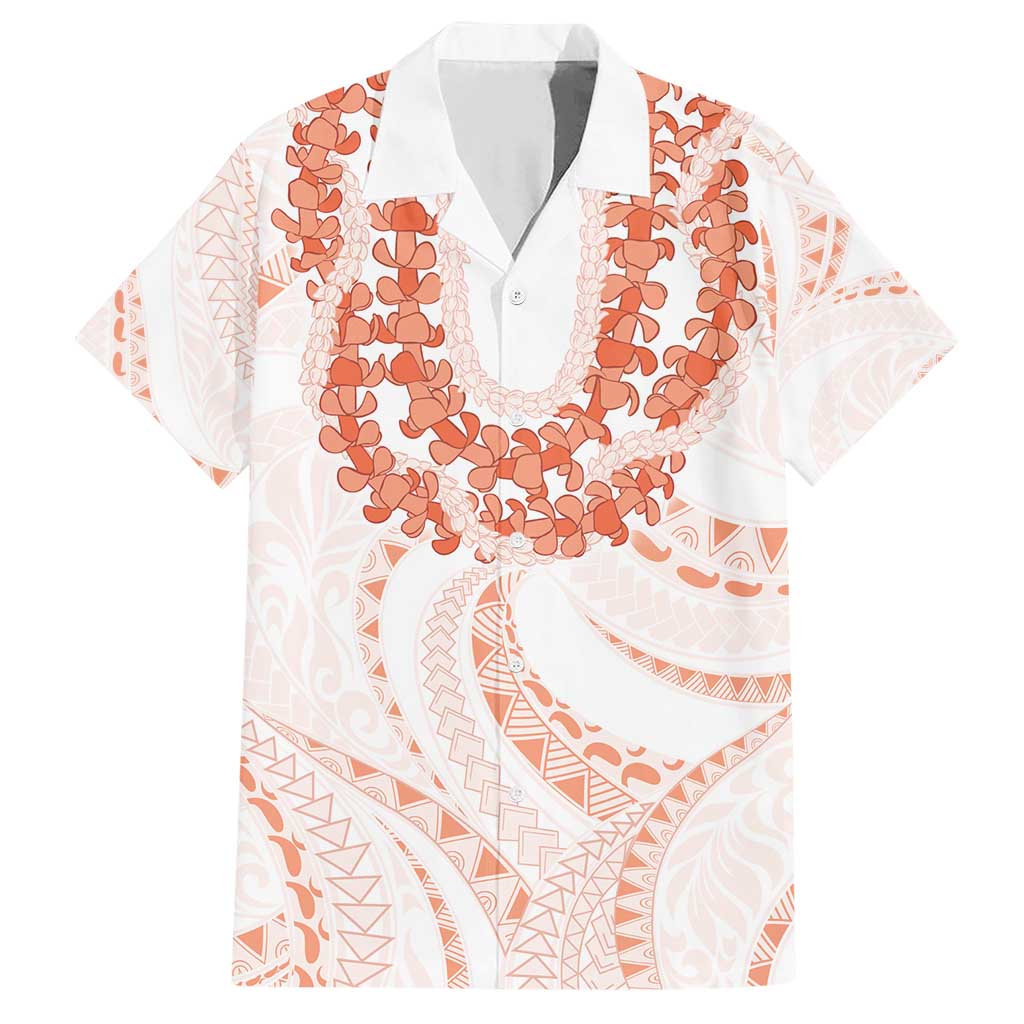 Aloha Lei Onaona Family Matching Short Sleeve Bodycon Dress and Hawaiian Shirt Red Hawaiian Tribal Pattern