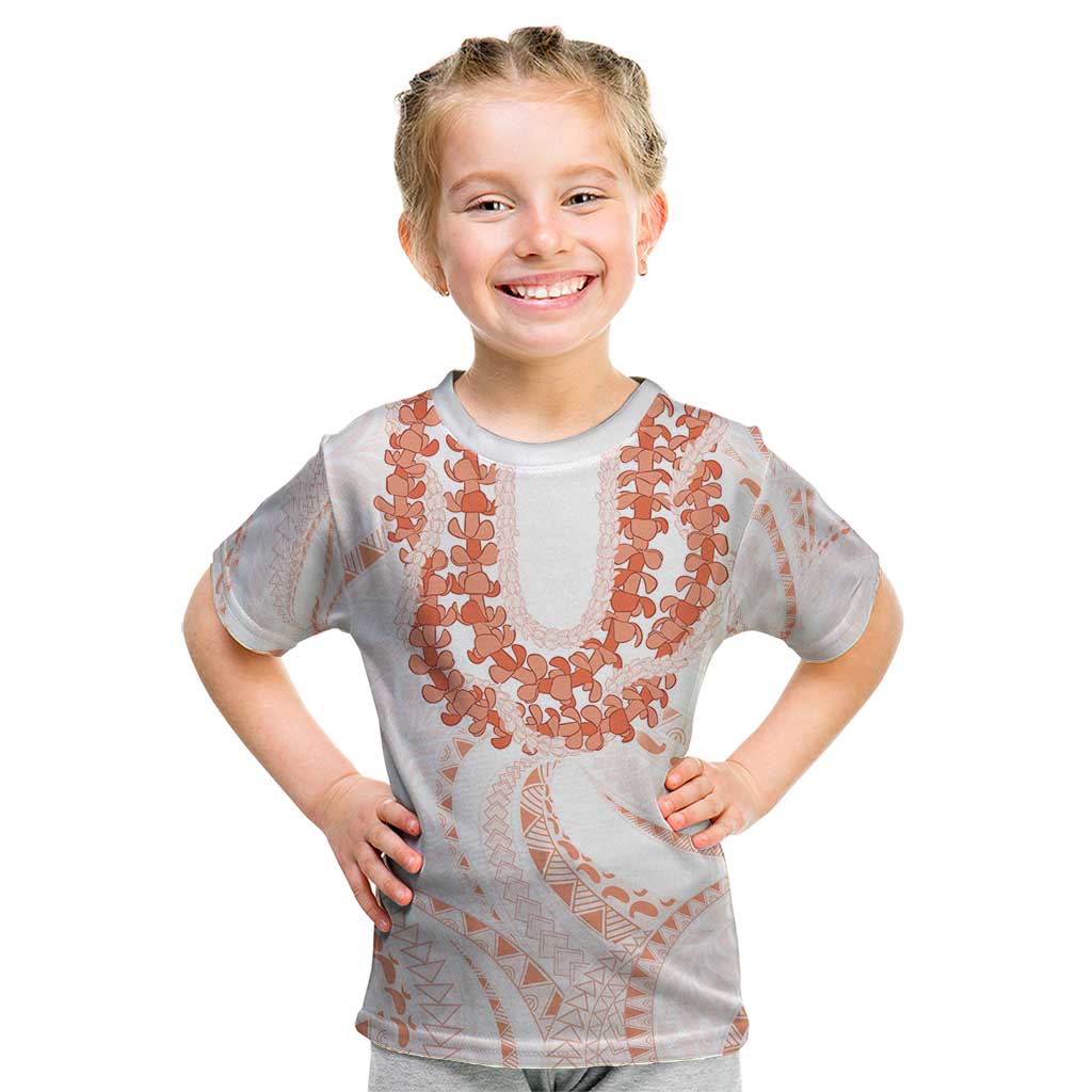 Aloha Lei Onaona Kid T Shirt Red Hawaiian Tribal Pattern LT9 Red - Polynesian Pride