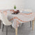 Aloha Lei Onaona Tablecloth Red Hawaiian Tribal Pattern