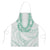 Aloha Lei Onaona Apron Sage Green Hawaiian Tribal Pattern - Polynesian Pride