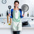 Aloha Lei Onaona Apron Sage Green Hawaiian Tribal Pattern - Polynesian Pride