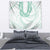 Aloha Lei Onaona Tapestry Sage Green Hawaiian Tribal Pattern