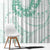 Aloha Lei Onaona Window Curtain Sage Green Hawaiian Tribal Pattern