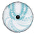 Aloha Lei Onaona Spare Tire Cover Teal Hawaiian Tribal Pattern