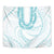Aloha Lei Onaona Tapestry Teal Hawaiian Tribal Pattern