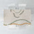 Aloha Lei Mikioi Tablecloth Beige Polynesian Tribal Tatau Pattern