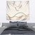 Aloha Lei Mikioi Tapestry Beige Polynesian Tribal Tatau Pattern
