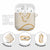 Aloha Lei Mikioi AirPods Case Gold Polynesian Tribal Tatau Pattern - Polynesian Pride