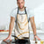 Aloha Lei Mikioi Apron Gold Polynesian Tribal Tatau Pattern - Polynesian Pride