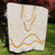 Aloha Lei Mikioi Quilt Gold Polynesian Tribal Tatau Pattern