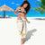 Aloha Lei Mikioi Sarong Gold Polynesian Tribal Tatau Pattern