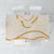 Aloha Lei Mikioi Tablecloth Gold Polynesian Tribal Tatau Pattern