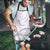 Aloha Lei Mikioi Apron Purple Polynesian Tribal Tatau Pattern - Polynesian Pride