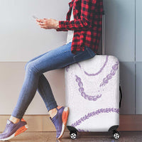 Aloha Lei Mikioi Luggage Cover Purple Polynesian Tribal Tatau Pattern LT9 - Polynesian Pride