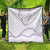 Aloha Lei Mikioi Quilt Purple Polynesian Tribal Tatau Pattern