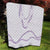 Aloha Lei Mikioi Quilt Purple Polynesian Tribal Tatau Pattern