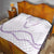 Aloha Lei Mikioi Quilt Purple Polynesian Tribal Tatau Pattern
