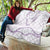 Aloha Lei Mikioi Quilt Purple Polynesian Tribal Tatau Pattern
