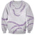 Aloha Lei Mikioi Sweatshirt Purple Polynesian Tribal Tatau Pattern