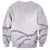 Aloha Lei Mikioi Sweatshirt Purple Polynesian Tribal Tatau Pattern