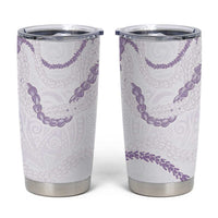Aloha Lei Mikioi Tumbler Cup Purple Polynesian Tribal Tatau Pattern LT9 Purple - Polynesian Pride