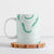 Aloha Lei Mikioi Ceramic Mug Sage Green Polynesian Tribal Tatau Pattern - Polynesian Pride
