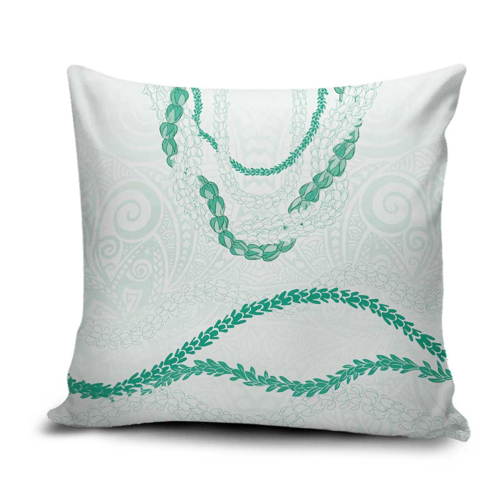 Aloha Lei Mikioi Pillow Cover Sage Green Polynesian Tribal Tatau Pattern LT9 Green - Polynesian Pride