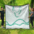Aloha Lei Mikioi Quilt Sage Green Polynesian Tribal Tatau Pattern