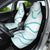 Aloha Lei Mikioi Car Seat Cover Teal Polynesian Tribal Tatau Pattern