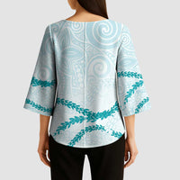 Aloha Lei Mikioi Kimono Sleeve Blouse Aloha Lei Mikioi - Polynesian Pride