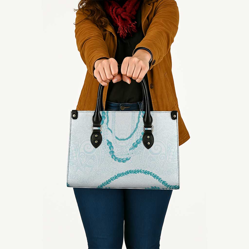 Aloha Lei Mikioi Leather Bag Aloha Lei Mikioi - Polynesian Pride
