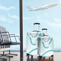 Aloha Lei Mikioi Luggage Cover Teal Polynesian Tribal Tatau Pattern LT9 - Polynesian Pride