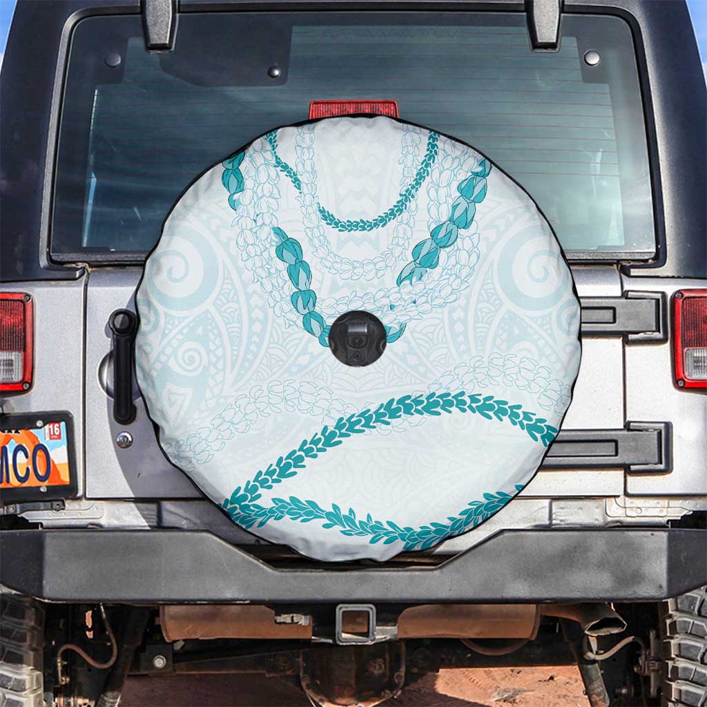 Aloha Lei Mikioi Spare Tire Cover Teal Polynesian Tribal Tatau Pattern LT9 Teal - Polynesian Pride