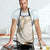 Aloha Pakalana and Puakenikeni Lei Apron Beige Hawaiian Pattern - Polynesian Pride