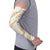 Aloha Pakalana and Puakenikeni Lei Arm Sleeves Beige Hawaiian Pattern - Polynesian Pride