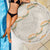 Aloha Pakalana and Puakenikeni Lei Beach Blanket Beige Hawaiian Pattern